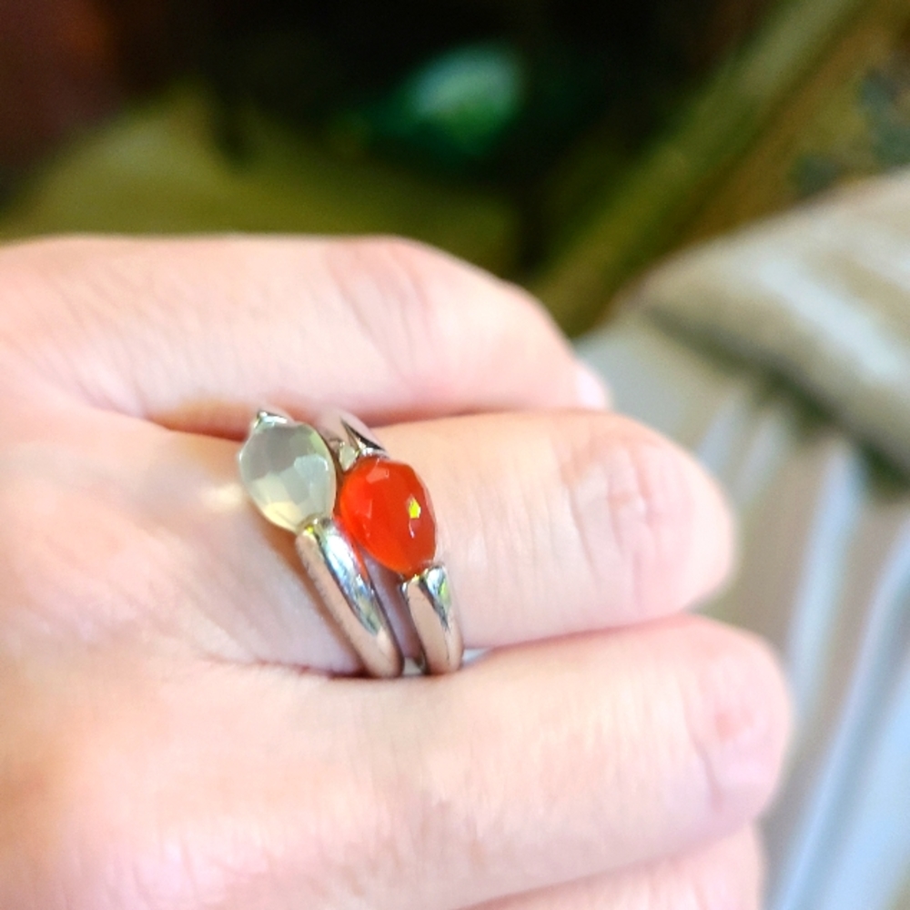 Stackable Rings. Size 7 - image 1